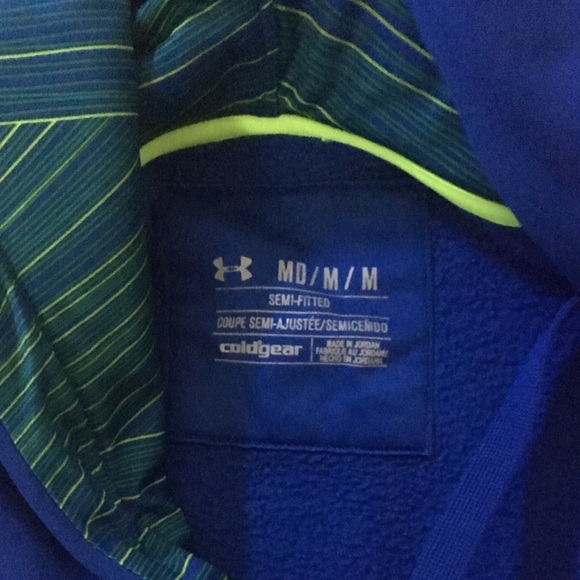 Under Armour Storm Blue Hoodie - Picture 2 of 2